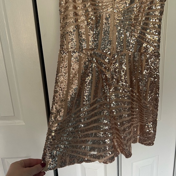 Sparkle Romper Jumpsuit - Picture 4 of 7